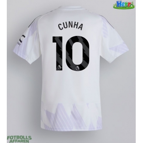 Manchester United Matheus Cunha #10 Bortatröja 2025-26 Kortärmad
